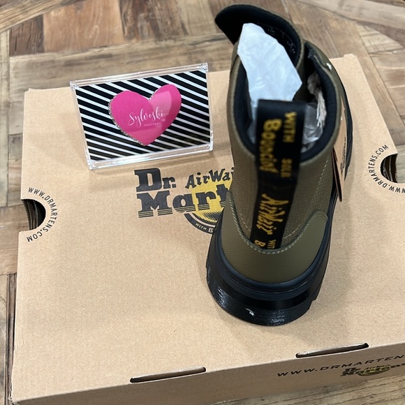 🔥DR MARTENS Combs II Poly Casual Boots 💚NWT - Picture 11 of 11